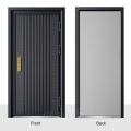 Chinese supplier Best price security design metal galvanized security steel door for business